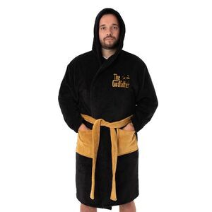 The Godfather Mens  Robe / Black/Gold